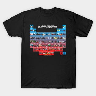 Battlebots Periodic Table Of Battlebots T-Shirt